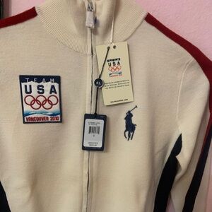 Polo Ralph Lauren zip up Olympic Sweater